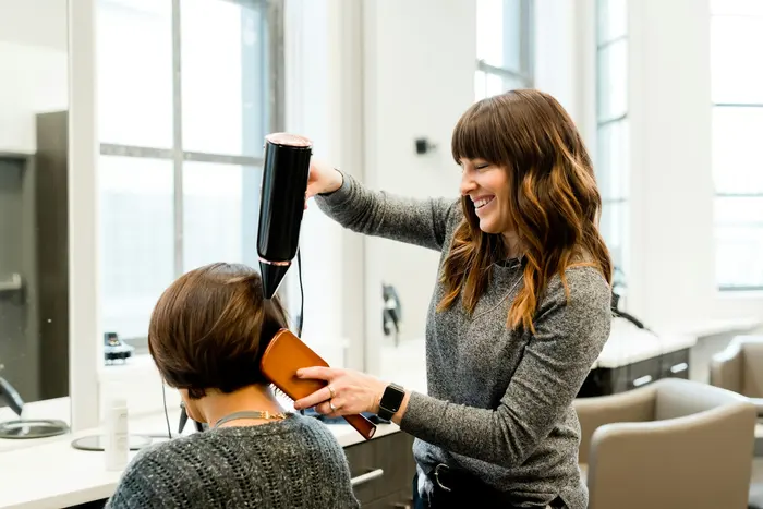 Inside the Marisol salon in La Jolla